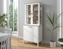 Hanah Home FRN-20070 Estantería de Madera y Blanco